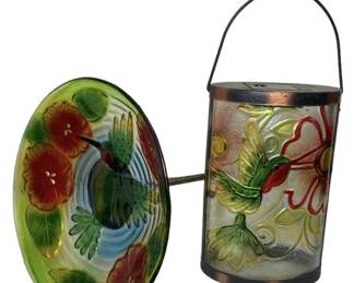 Hummingbird Bird Feeder and Solar Lantern