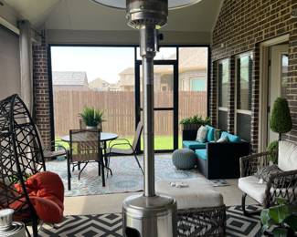 Outdoor heater w/propane