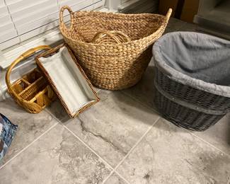 Various baskets