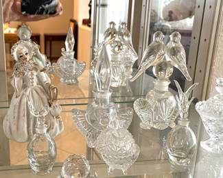 Perfume bottle collection