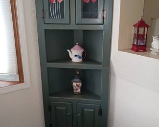 1 of 2 Matching Corner Cabinets.