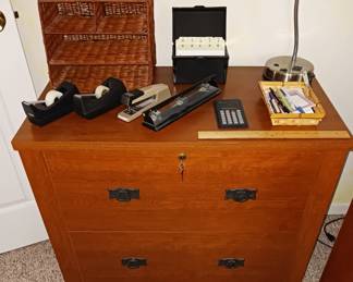 1 of 2 - 2 Drawer Filing Cabinets