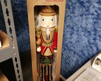 Very Large Nutcracker. Approx. 4 Ft. Tall