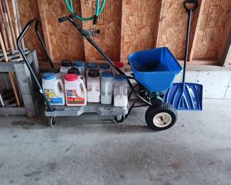 Lots of New Containers of Salt for Winter Walkways