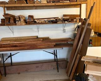 All types of wood , Cherry, pecan, mahogany, Elm, etc 