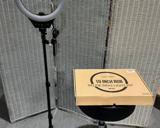 10in RGB Selfie Ring Light Kit
