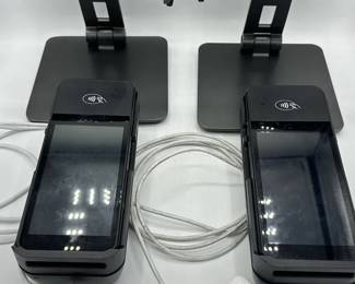 Card Readers with Charging Stations and Stands