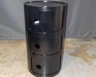 Durable Plastic Multifunction Round Storage Table Organizer 3 Tier