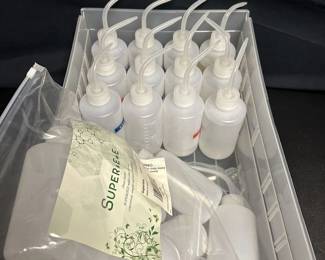 Squeeze Wash Bottle Lot