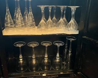 Crystal stemware