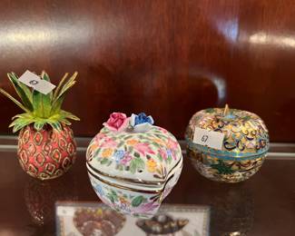 Cloisonne items