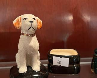 Two Mid Century Animal Themed Trinket Boxes