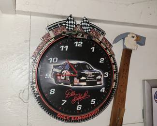 Dale Earnhardt clock