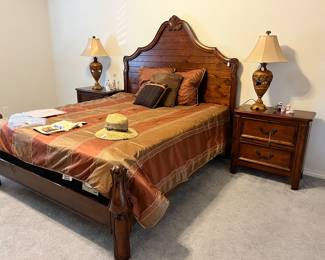 Bed sold 2 End Tables still available