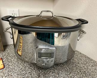 All Clad Slow Cooker, Cast Iron Insert