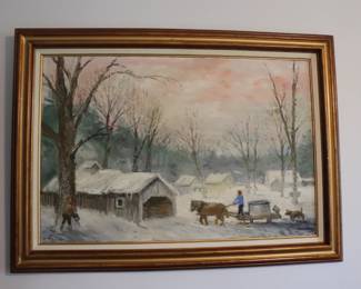 RICHARD PACKER ORIGINAL PAINTING
