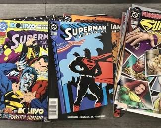 Minimum of $250 to purchase.  There is no cherry picking. I would like to sell all as one lot for:

25 bins and all loose lots.     $7000

25 bins only. No loose lots.   $4500

20 bins and No loose lots.     $3750

15 bins No loose lots.             $2800

Choice of 20 or less depending on what remains 

10 bins No loose lots.            $1900

Choice of 15 or less depending on remains

5 bins No loose lots.           $1000

Choice of 10 or less depending on what remains.

1 bin. No loose lots             $250

Choice of 3 or less depending on what remains 

LOTS INDIVIDUALY SOLD.

75 TO 150 COMICS PER LOT except Red Sonja only has 25 Original comics 

GROO LOT.             $500

10 -50 cent lot.      $500

RED SONJA LOT   $500  

Fantastic Four.      $250

Iron Man lot.          $250

Star wars lot.         $250

Spiderman lot.      $350  

Superman lot.       $350 

Xcaliber lot.           $250

Xmen lot.               $250

Wolverine lot.        $250