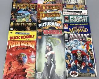 Minimum of $250 to purchase.  There is no cherry picking. I would like to sell all as one lot for:

25 bins and all loose lots.     $7000

25 bins only. No loose lots.   $4500

20 bins and No loose lots.     $3750

15 bins No loose lots.             $2800

Choice of 20 or less depending on what remains 

10 bins No loose lots.            $1900

Choice of 15 or less depending on remains

5 bins No loose lots.           $1000

Choice of 10 or less depending on what remains.

1 bin. No loose lots             $250

Choice of 3 or less depending on what remains 

LOTS INDIVIDUALY SOLD.

75 TO 150 COMICS PER LOT except Red Sonja only has 25 Original comics 

GROO LOT.             $500

10 -50 cent lot.      $500

RED SONJA LOT   $500  

Fantastic Four.      $250

Iron Man lot.          $250

Star wars lot.         $250

Spiderman lot.      $350  

Superman lot.       $350 

Xcaliber lot.           $250

Xmen lot.               $250

Wolverine lot.        $250