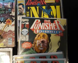 Minimum of $250 to purchase.  There is no cherry picking. I would like to sell all as one lot for:

25 bins and all loose lots.     $7000

25 bins only. No loose lots.   $4500

20 bins and No loose lots.     $3750

15 bins No loose lots.             $2800

Choice of 20 or less depending on what remains 

10 bins No loose lots.            $1900

Choice of 15 or less depending on remains

5 bins No loose lots.           $1000

Choice of 10 or less depending on what remains.

1 bin. No loose lots             $250

Choice of 3 or less depending on what remains 

LOTS INDIVIDUALY SOLD.

75 TO 150 COMICS PER LOT except Red Sonja only has 25 Original comics 

GROO LOT.             $500

10 -50 cent lot.      $500

RED SONJA LOT   $500  

Fantastic Four.      $250

Iron Man lot.          $250

Star wars lot.         $250

Spiderman lot.      $350  

Superman lot.       $350 

Xcaliber lot.           $250

Xmen lot.               $250

Wolverine lot.        $250