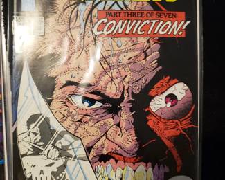 Minimum of $250 to purchase.  There is no cherry picking. I would like to sell all as one lot for:

25 bins and all loose lots.     $7000

25 bins only. No loose lots.   $4500

20 bins and No loose lots.     $3750

15 bins No loose lots.             $2800

Choice of 20 or less depending on what remains 

10 bins No loose lots.            $1900

Choice of 15 or less depending on remains

5 bins No loose lots.           $1000

Choice of 10 or less depending on what remains.

1 bin. No loose lots             $250

Choice of 3 or less depending on what remains 

LOTS INDIVIDUALY SOLD.

75 TO 150 COMICS PER LOT except Red Sonja only has 25 Original comics 

GROO LOT.             $500

10 -50 cent lot.      $500

RED SONJA LOT   $500  

Fantastic Four.      $250

Iron Man lot.          $250

Star wars lot.         $250

Spiderman lot.      $350  

Superman lot.       $350 

Xcaliber lot.           $250

Xmen lot.               $250

Wolverine lot.        $250