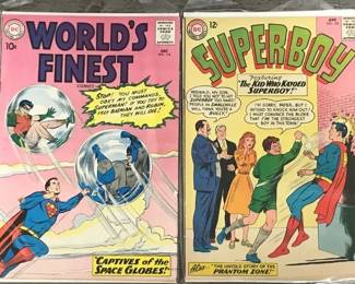 Minimum of $250 to purchase.  There is no cherry picking. I would like to sell all as one lot for:

25 bins and all loose lots.     $7000

25 bins only. No loose lots.   $4500

20 bins and No loose lots.     $3750

15 bins No loose lots.             $2800

Choice of 20 or less depending on what remains 

10 bins No loose lots.            $1900

Choice of 15 or less depending on remains

5 bins No loose lots.           $1000

Choice of 10 or less depending on what remains.

1 bin. No loose lots             $250

Choice of 3 or less depending on what remains 

LOTS INDIVIDUALY SOLD.

75 TO 150 COMICS PER LOT except Red Sonja only has 25 Original comics 

GROO LOT.             $500

10 -50 cent lot.      $500

RED SONJA LOT   $500  

Fantastic Four.      $250

Iron Man lot.          $250

Star wars lot.         $250

Spiderman lot.      $350  

Superman lot.       $350 

Xcaliber lot.           $250

Xmen lot.               $250

Wolverine lot.        $250