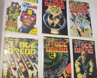 Minimum of $250 to purchase.  There is no cherry picking. I would like to sell all as one lot for:

25 bins and all loose lots.     $7000

25 bins only. No loose lots.   $4500

20 bins and No loose lots.     $3750

15 bins No loose lots.             $2800

Choice of 20 or less depending on what remains 

10 bins No loose lots.            $1900

Choice of 15 or less depending on remains

5 bins No loose lots.           $1000

Choice of 10 or less depending on what remains.

1 bin. No loose lots             $250

Choice of 3 or less depending on what remains 

LOTS INDIVIDUALY SOLD.

75 TO 150 COMICS PER LOT except Red Sonja only has 25 Original comics 

GROO LOT.             $500

10 -50 cent lot.      $500

RED SONJA LOT   $500  

Fantastic Four.      $250

Iron Man lot.          $250

Star wars lot.         $250

Spiderman lot.      $350  

Superman lot.       $350 

Xcaliber lot.           $250

Xmen lot.               $250

Wolverine lot.        $250