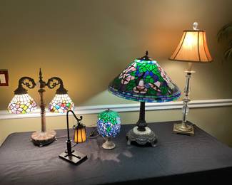 Tiffany lamps