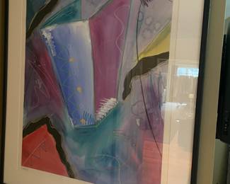 Watercolor - signed and framed