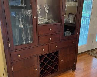 Bar Cabinet with lighting