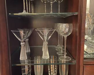 Kate Spade and specialty barware glasses