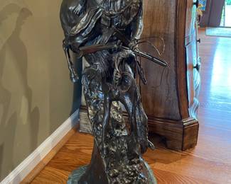 "Mountain Man" by Frederick Remington -  27" bronze