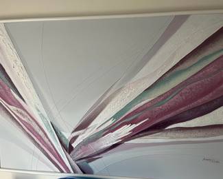 Abstract Art With Folding Frame And Other Frames