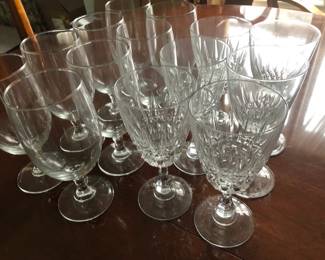 Cheers Beautiful Lot Of Wine Water Glasses 