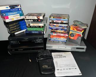 DVD Player VHS Bundle