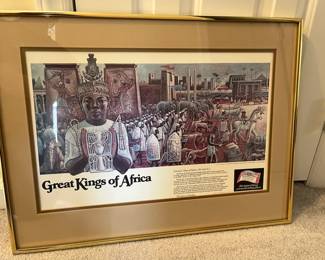 Great Kings Of Africa By Budweiser Framed 2  2 Other Pictures