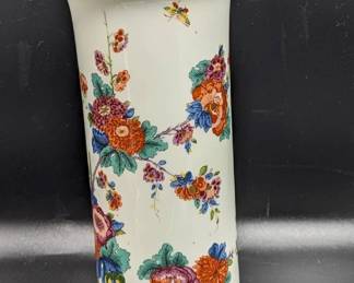 Lenox Saxony 8 Inch Floral Vase And Decorative Plates