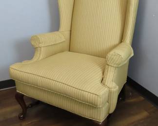 Beautiful Upholstered Wing Back Chair
