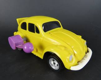 Yellow Aurora Imposters Crank Volkswagen Car