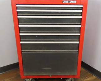Vintage Rolling Craftsman Tool Chest