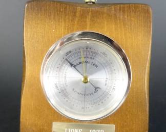 Springfield Instruments 1972 Lions Club Barometer