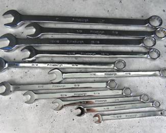 Big Lot of Pittsburgh Drop Forged Wrenches