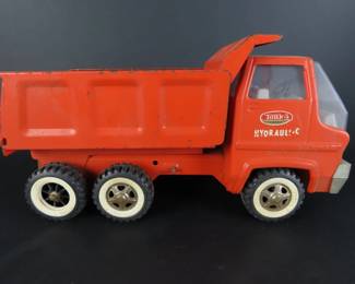 Vintage Pressed Metal Tonka Hydraulic Dump Truck #13200