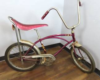Vintage Sears "Spyder" Boys Bike with Banana Seat