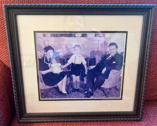 	Vintage Framed & Matted B&W Photo