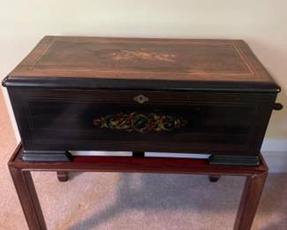 Extremely Rare Antique 1886 Jacot Music Company Patented Music Box