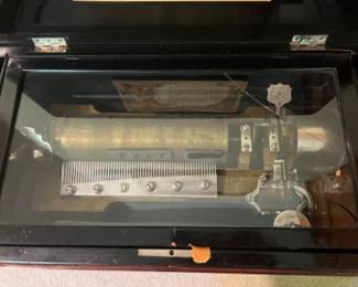 Extremely Rare Antique 1886 Jacot Music Company Patented Music Box