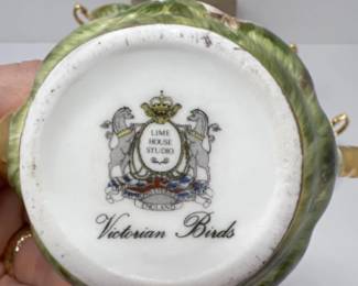 Raymond Everill & Sons Limehouse Victorian Birds Miniature Tea Set