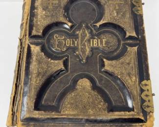 1853 Holy Bible American Edition By Rev. William Blackwood GUSTAVE DORE Illustrated