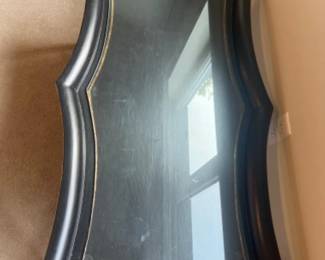 Vintage Ebony Classical Italian Scalloped Coffee Table - $5k Purchase Price