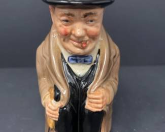 Royal Doulton Winston Churchill Porcelain Toby Mug